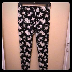 Floral leggings